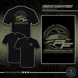 GREEN AND BLACK AMERICAN MADE PF SHIRT