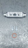 Billet Mid frame Turbo Oil Drain Mount