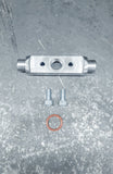 Billet Mid frame Turbo Oil Drain Mount